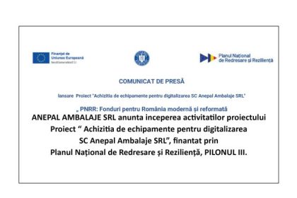 comunicat de presa