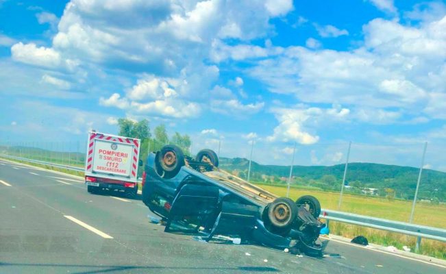 3 Adulti si 2 Copii Raniti in Accident A1