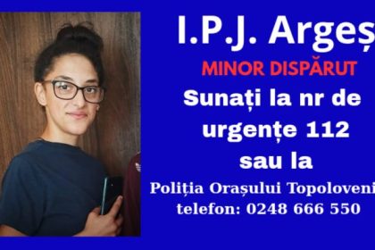 Minora disparuta de la locuinta din Ratesti
