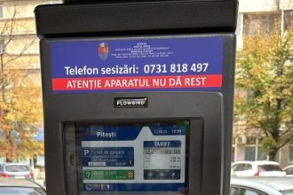 Nou sistem de autotaxare pentru parcari in Pitesti