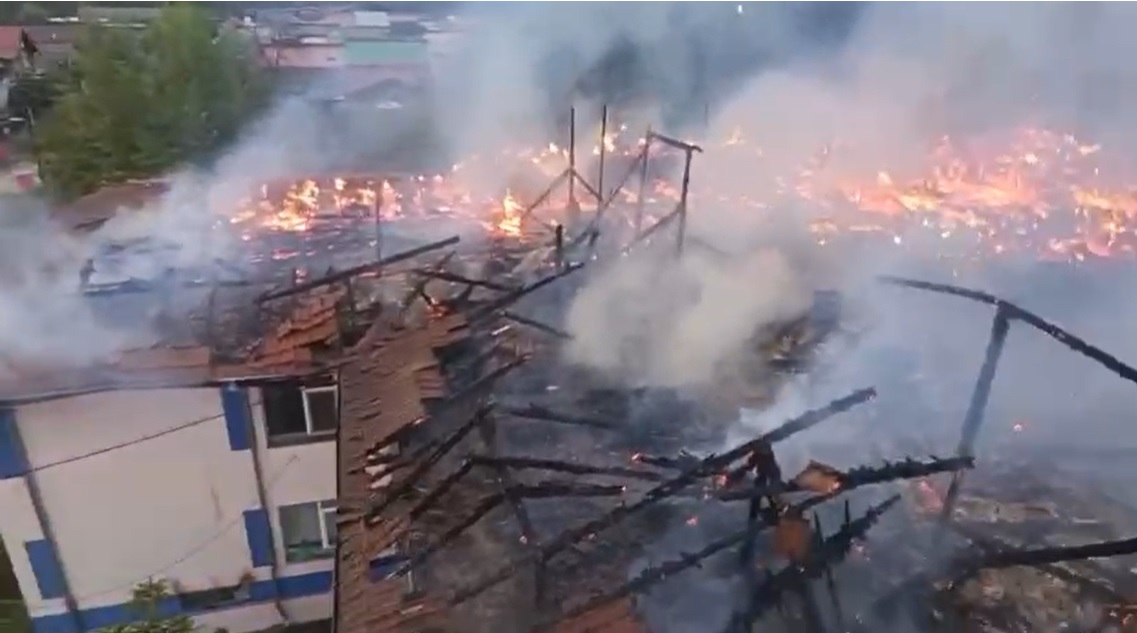 Pagubele estimate dupa incendiul de la Hidroconstructia