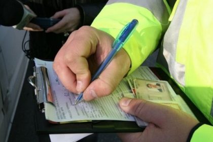 Sicana unui sofer in trafic