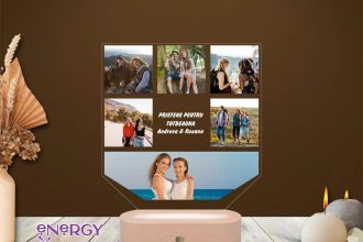 Lampa LED Personalizata cu Fotografiile Alege Fotografiile Corecte