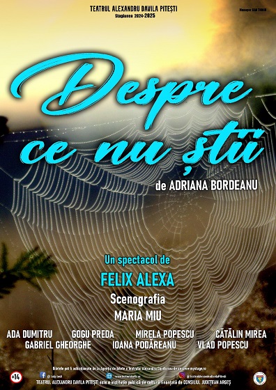 Programul spectacolelor la Teatrul Alexandru Davila
