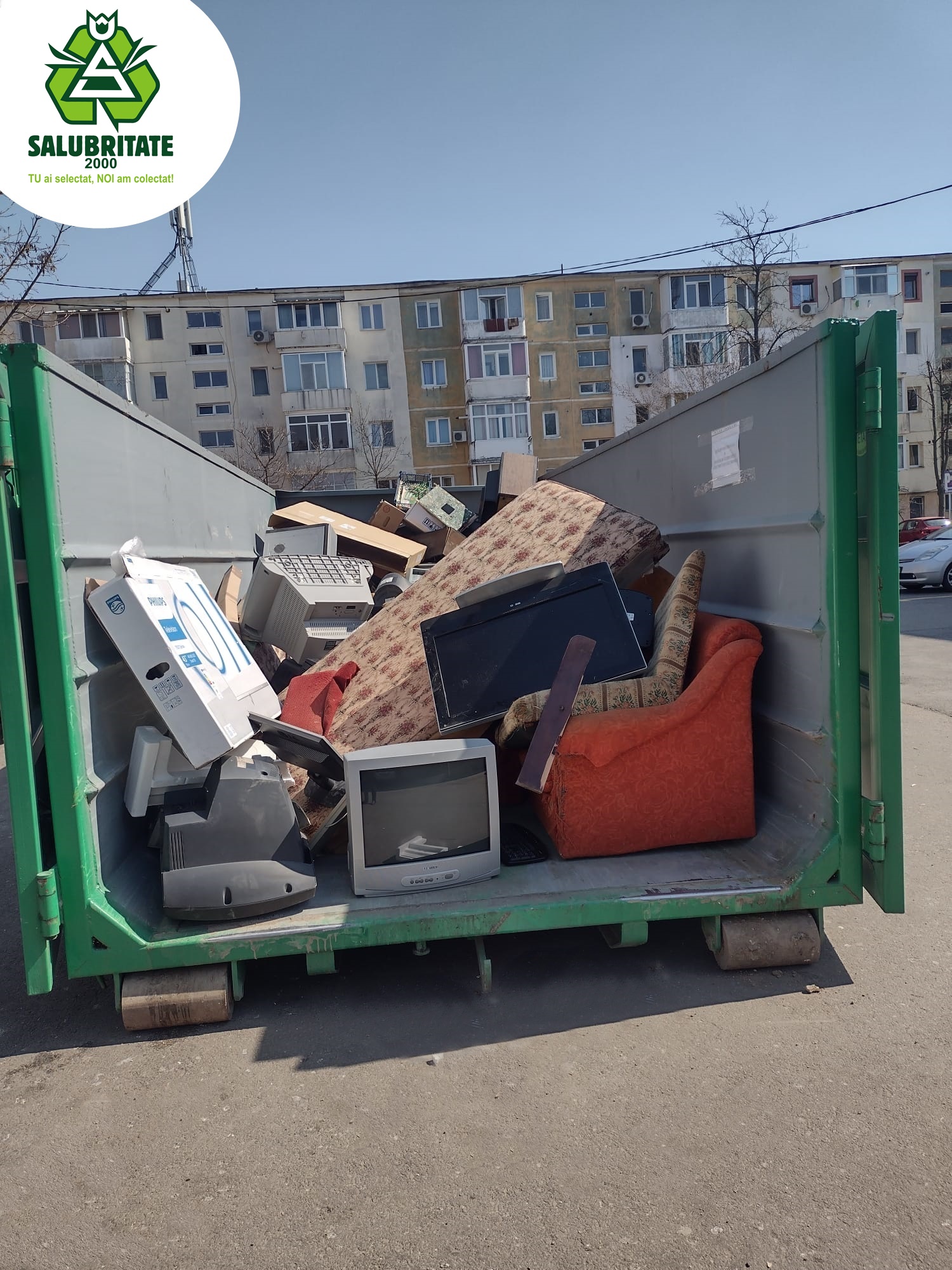 reamintire campanie colectare gratuita deseuri voluminoase si deee pitesti