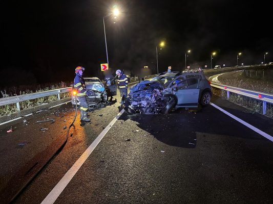 Accident rutier cu 3 victime pe A1 Bucuresti Valcea