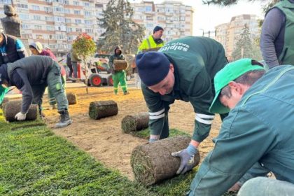 Noi amenajari peisagistice in Pitesti