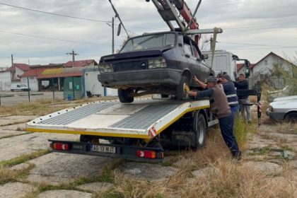 Atentie Masinile Abandonate Sunt Ridicate La Pitesti