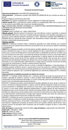 Comunicat de presa initial 1