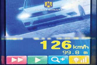 Sofer din Ratesti surprins cu 126 km h si ramas fara permis