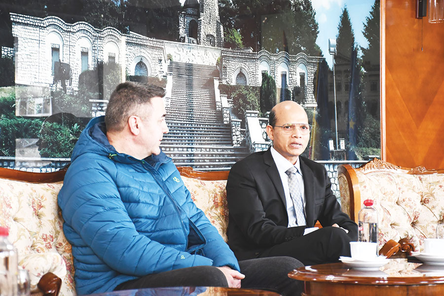 Ambasadorul Indiei Vizita Oficiala in Judetul Arges
