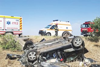 Doua accidente de circulatie in Leresti si Mosoaia