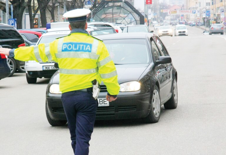Sanctionat pentru comportament agresiv in trafic