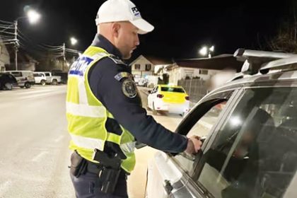Tanar de 21 de ani prins baut la volan pe Bulevardul Dacia