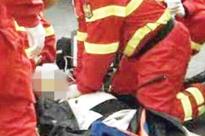 Barbat cazut de pe nacela declarat mort