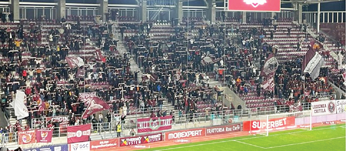 Meciul din Giulesti se desfasoara fara spectatori