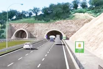 Noua tehnologie de lucru pe tronsonul 2 al Autostrazii Pitesti Sibiu