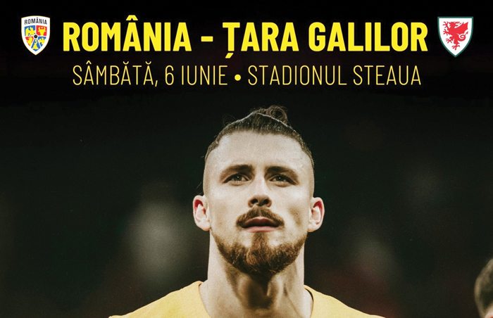 Biletele pentru meciul amical cu Tara Galilor sunt disponibile