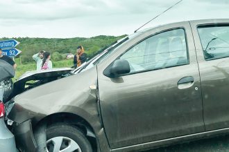 Polistist in trafic primul care a intervine dupa un accident pe dn 73 la campulung