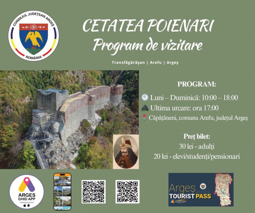 Turistii Sunt Informat Sa Viziteze Unul Dintre Cele Mai Impresionante Obiective Turistice Din Arges