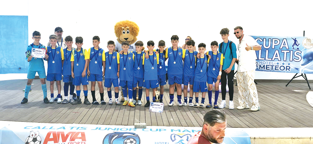 LPS Aripi U12 Vicecampioana la Cupa Callatis