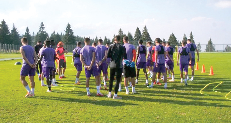 Merg a treia oara in cantonament la Rogla