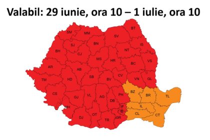 Proba de Matematica si Istorie de la Examenul de Bacalaureat se amana cu o zi din cauza codului rosu de canicula