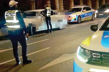 Tanr din Brla prins but la volan