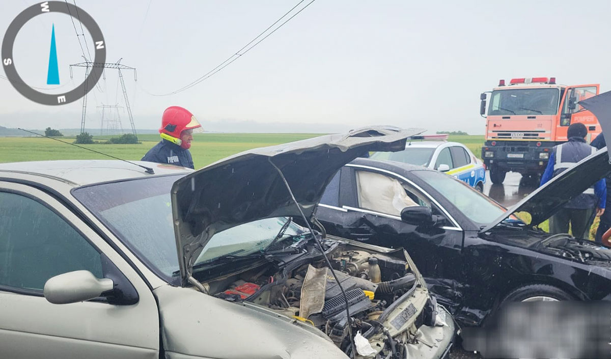 Trei persoane au fost ranite dintr un accident petrecut la Negrasi