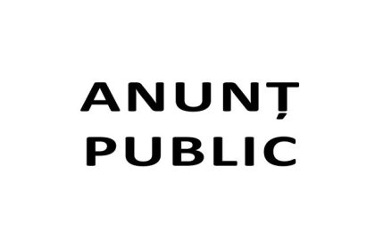 ANUNT PUBLICATIE