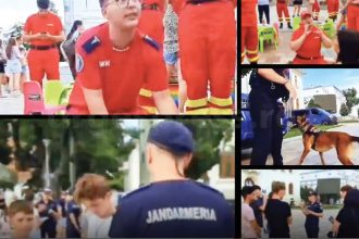 Activitati preventive pentru siguranta in vacanta organizate de polisistii din Arges