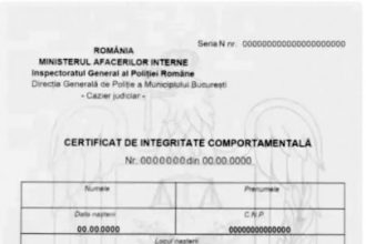 Certificatul de Integritate Comportamentala poate fi obtinut online prin intermediul Hub ului de Servicii al MAI