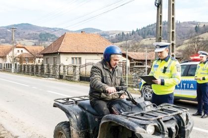 Conducea un ATV fara a avea permis de conducere