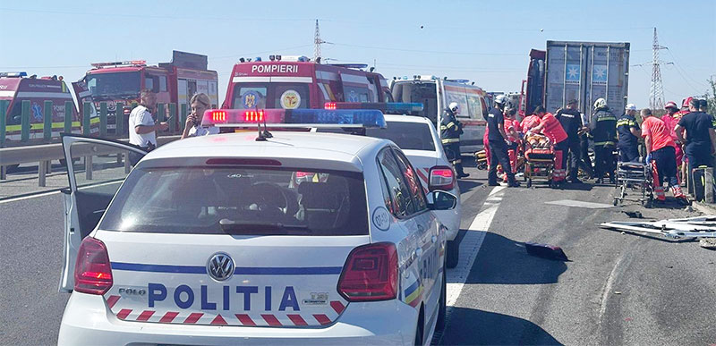 Accidente pe A1