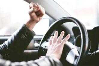 Sanctionat pentru comportament agresiv in trafic