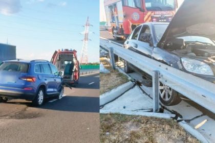 accident rutier pe dex 12
